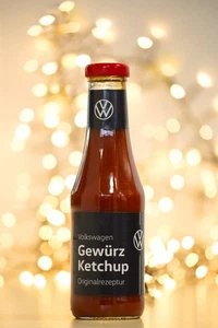 3x Original Volkswagen Gewürz Ketchup 3x 500ml Flaschen ZDK259101 Develey Curry - Bild 1 von 4