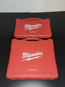 NEU - NUR KOFFER - Milwaukee 3/8" Antrieb 56-teiliges Steckschlüsselsatz & 1/4" Antriebsset SAE - Bild 1 von 7