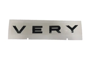 Genuine Land Rover Discovery Sport 2015+ Front/Rear "Very" Name Plate LR113757 - Picture 1 of 3