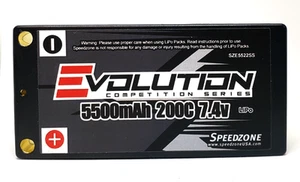 Evolution 5500mAh 200C 2S 7,4V Shorty Lipo Akkupack - Bild 1 von 1