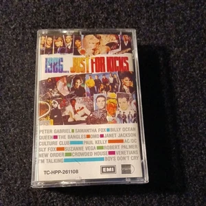 1986- Just for Kicks-Various Artists - Cassette -Tested - Picture 1 of 4