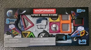 Magformers Magnetic Construction 20 PC Space Adventure STEM Toy Set New Age 3+ - Picture 1 of 2