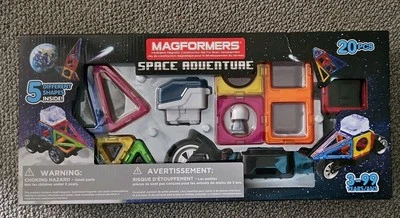 Magformers Magnetic Construction 20 PC Space Adventure STEM Toy Set New Age 3+ - Image 1 of 2