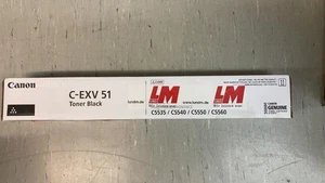 Canon C-EXV 51 Toner black - Afbeelding 1 van 1