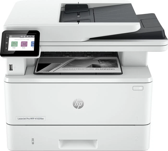 HP LaserJet Pro 4102fdw A4 4-in-1 Wireless Mono Laser Printer 2Z624F#B19
