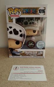 TRAFALGAR LAW 1016 ONE PIECE LIMITED EDITION GLOW CHASE SPECIAL EDITION FUNKO - Foto 1 di 6