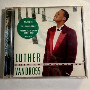 Luther Vandross – This Is Christmas CD (1995) R&B Holiday Soul Album Epic - Picture 1 of 3