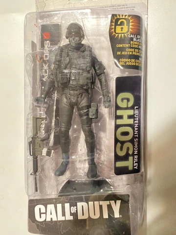 McFarlane Call Of Duty Figure Lieutenant Simon Riley Ghost Black Ops Rare NEW Cover