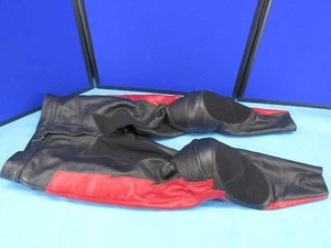 Alpinestars SMX Dirtbike Motocross Chaps Black Red Riding Pants KneeGuards 16x37 - Picture 1 of 5