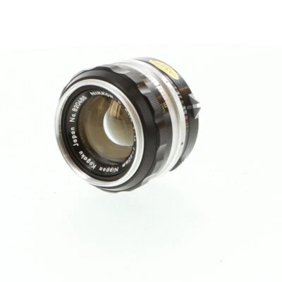 Nikon 50mm f/1.4 NIKKOR-S Auto Non AI Nippon Kogaku Manual Focus Lens, Chrome - Image 1 of 4