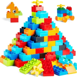 Juego de bloques de construcción grandes clásicos, ladrillos de construcción grandes 240 piezas, compatibles con - Imagen 1 de 12