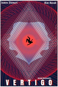 NEW VERTIGO MOVIE WALL ART POSTER OR CANVAS SIZE A4 TO A1 - Picture 1 of 1