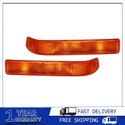 Juego de pares de luces de estacionamiento con señal de giro TYC izquierda + derecha para S10 99-2003 Foto 1 de 4