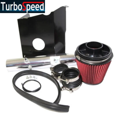 Kit de admisión de aire frío rojo EMUSA + protector térmico adecuado 05-11 Toyota Tacoma 4,0 L V6 Foto 1 de 4