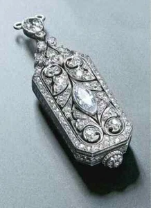 Anhänger 5,20 kt Marquise-Schliff Diamant Verlobung Jahrestag 14 K Weißgold-Finish - Bild 1 von 12