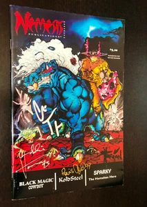 NEMESIS PUBLICATIONS PRESENTS #1 (1993) -- Independent Comics -- SIGNED By 3 - Picture 1 of 1