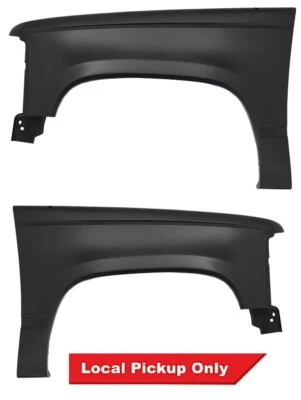 New Driver & Passenger Side Fender Set For 88-98 Chevrolet C/K 92-99 Suburban — 第 1/4 张图片