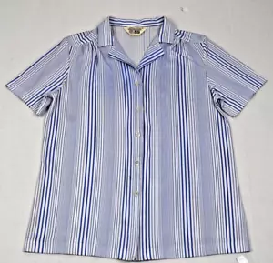 Vintage Sears Leisure Shirt Size S/M 60s 70s The Shirt The Fashion Place Buttons - Picture 1 of 7