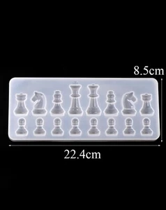 Chess Piece Mold. Make Your Own. Fun Arts And Crafts. Resin Mould. UK Seller. - Picture 1 of 1
