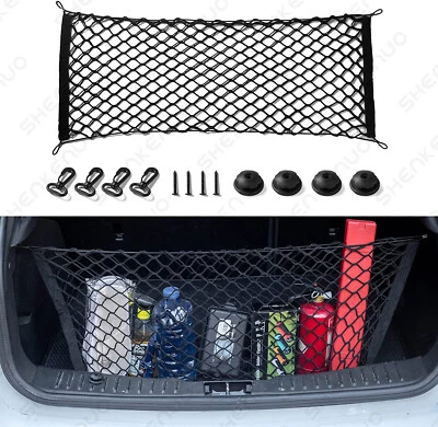 Auto Accessories Car Rear Trunk Boot Organizer Pocket Cargo Net Mesh Storage US - Image 1 of 4