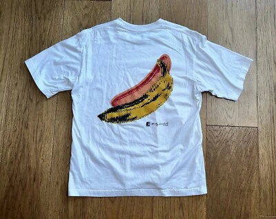 ANDY WARHOL x UNIQLO Banana T-Shirt Sz Small - Image 1 of 4