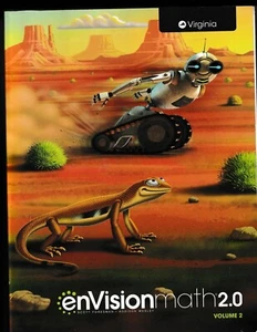 enVision Math 2.0 Grade 4 Volume 2 Virginia Edition UNUSED - Imagen 1 de 1