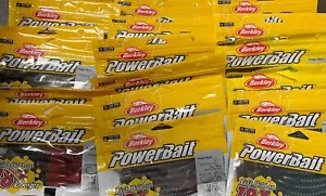2 Bags of Berkley PowerBait Power Worms 7 inch 13 pack..26 Total worms *NEW* - Picture 1 of 19