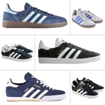 Zapatillas Adidas Para Hombre Original Samba Para Caminar Tallas Del Reino Unido - Imagen 1 de 4