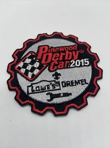 Lowe’s Dremel Pinewood Derby Car Patch 2015 Boy Scouts - Picture 1 of 2