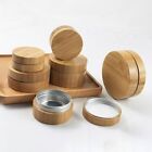 Wood Color Empty Cosmetic Storage Box Convenient Cosmetic Sample Containers
