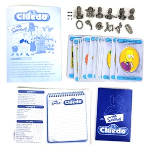 The Simpsons Cluedo Game - Replacement Pieces - Waddingtons Hasbro 2001 - Picture 1 of 7