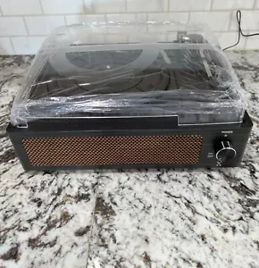SeasonLife Record Player Turntable bluetooth, built in speaker, rca outs, aux in - Picture 1 of 6