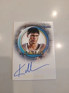 XENA 2001 SEASON 6 A20 KARL URBAN AS CAESAR AUTOGRAPH STAR TREK THE BOYS LOTR - Picture 1 of 2