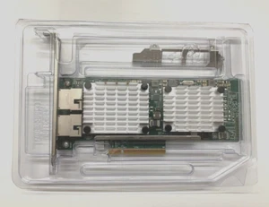 656594-001 HP 530T DUAL PORT 10GB PCI-E 2.0 ETHERNET CARD BOTH BRACKETS - Picture 1 of 2