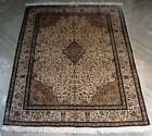 5.5x8 ft. Area Rug Oriental Handmade Hand Knotted Pure Silk Traditional carpet