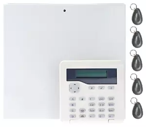 Scantronic i-on10-KP Alarm Panel with KEY-KP01 Proximity Keypad & 5 Fobs (Tags) - Picture 1 of 10