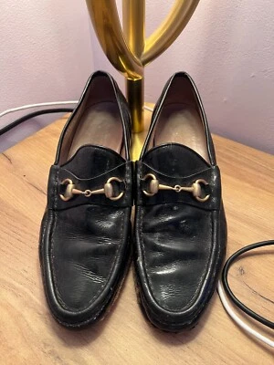 Rare Vintage Designer Gucci Mens 1953 Horsebit Classic Leather Loafers Size 8.5 - Image 1 of 4