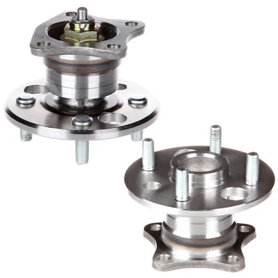 2x Cojinete de rueda trasera y buje 4 orejetas para Toyota Corolla Chevy Geo Prizm 1993-2002 Foto 1 de 4