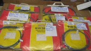 JOB LOT 8 x HANDBRAKE CABLES MOPROD / POWERTRAIN VARIOUS MAKES / MODELS 1990's - Picture 1 of 5