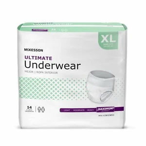 MCK-Adult Disposable Cloth Underwear Maximum Absorbency - Size XL BG/14 - Picture 1 of 1