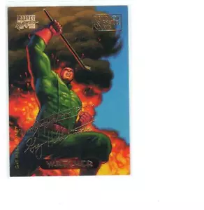 1994 MARVEL MASTERPIECES "Gold Foil Signature Series" #138- WRECKER - Picture 1 of 1