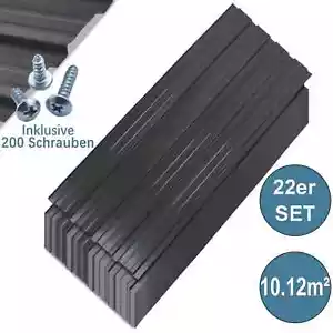 22x Profilblech Trapezblech Bleche Dachblech Stahlblech Metall Dach Platten - Bild 1 von 9