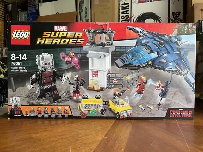 LEGO Marvel Super Heroes: Super Hero Airport Battle NUEVO PRECINTADO (76051) Foto 1 de 4