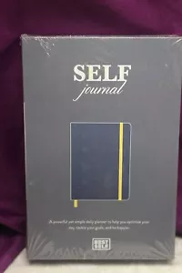 Best Self Self Journal Navy and Yellow Flagship Edition NEW SEALED - Picture 1 of 13