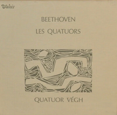 Végh Quartet *Beethoven : complete string Quartets *10LP box  set Valois *NM - Image 1 of 4