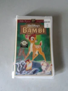 Walt Disney’s Masterpiece Bambi 55th Anniversary, Limited Edition (1997, VHS) - Picture 1 of 3