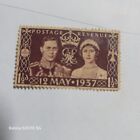 King George V1 Queen Elizabeth 1937 Stamp