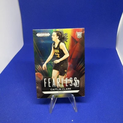 2024 Panini Prizm Draft Picks - Fearless Caitlin Clark #24 (RC) - Image 1 of 2