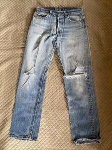 Levi’s Vintage Original Red Tab Jeans Button Fly 30x29 - Picture 1 of 13