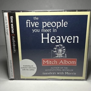 The Five People You Meet in Heaven - Mitche Albom - 4 Disc Set Like New - Photo 1/5